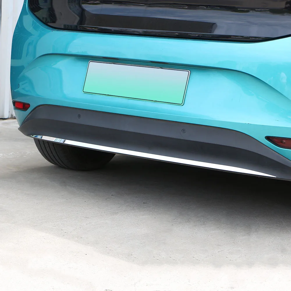 

Car Rear Bumper Protector Sticker For Volkswagen VW ID3 ID.3 2020-2025 Exterior Decorative Strip Accessories Auto Trim