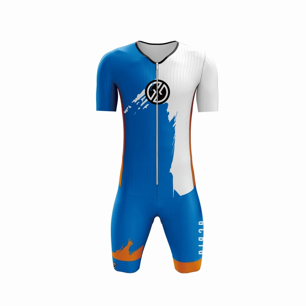 GCBIG Spoprt Wear Men's Triathlon Suit Cycling Thin Pad Skinsuit Mtb Jumpsuit Bicycle Clothing Ropa Conjunto Hombre