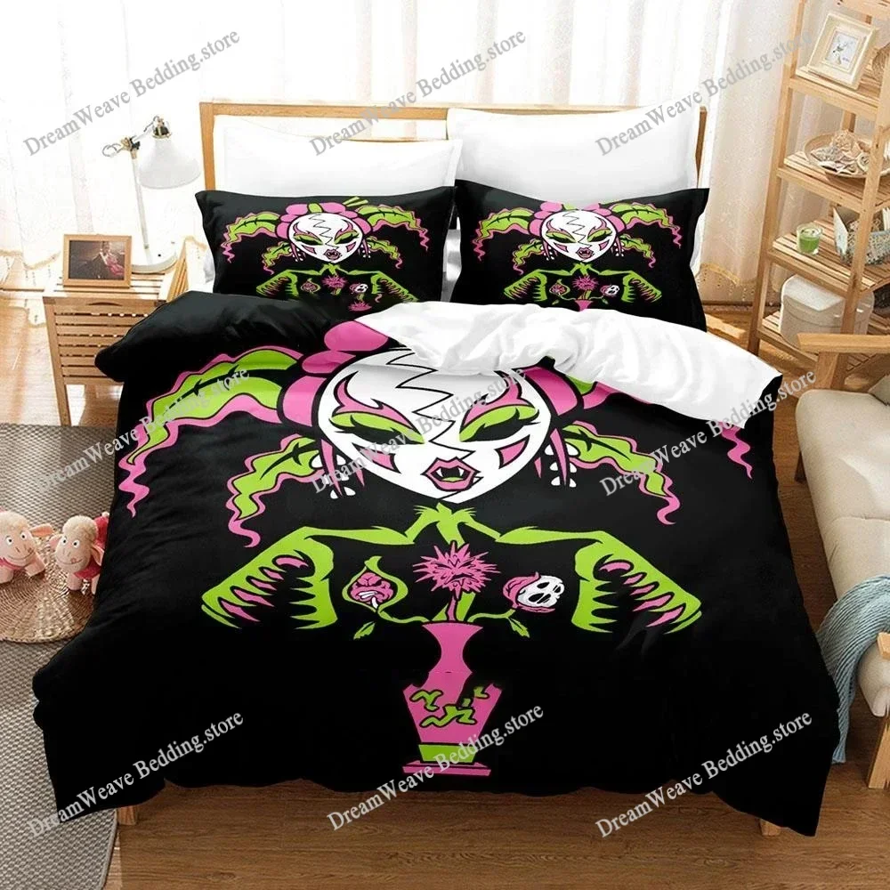 2025 Crazy Clown Adult Boys Hip Hop Bedding Twin Full Queen King Size Duvetcover New Duvet Cover Bed Set Quilt Cover PillowcaseF