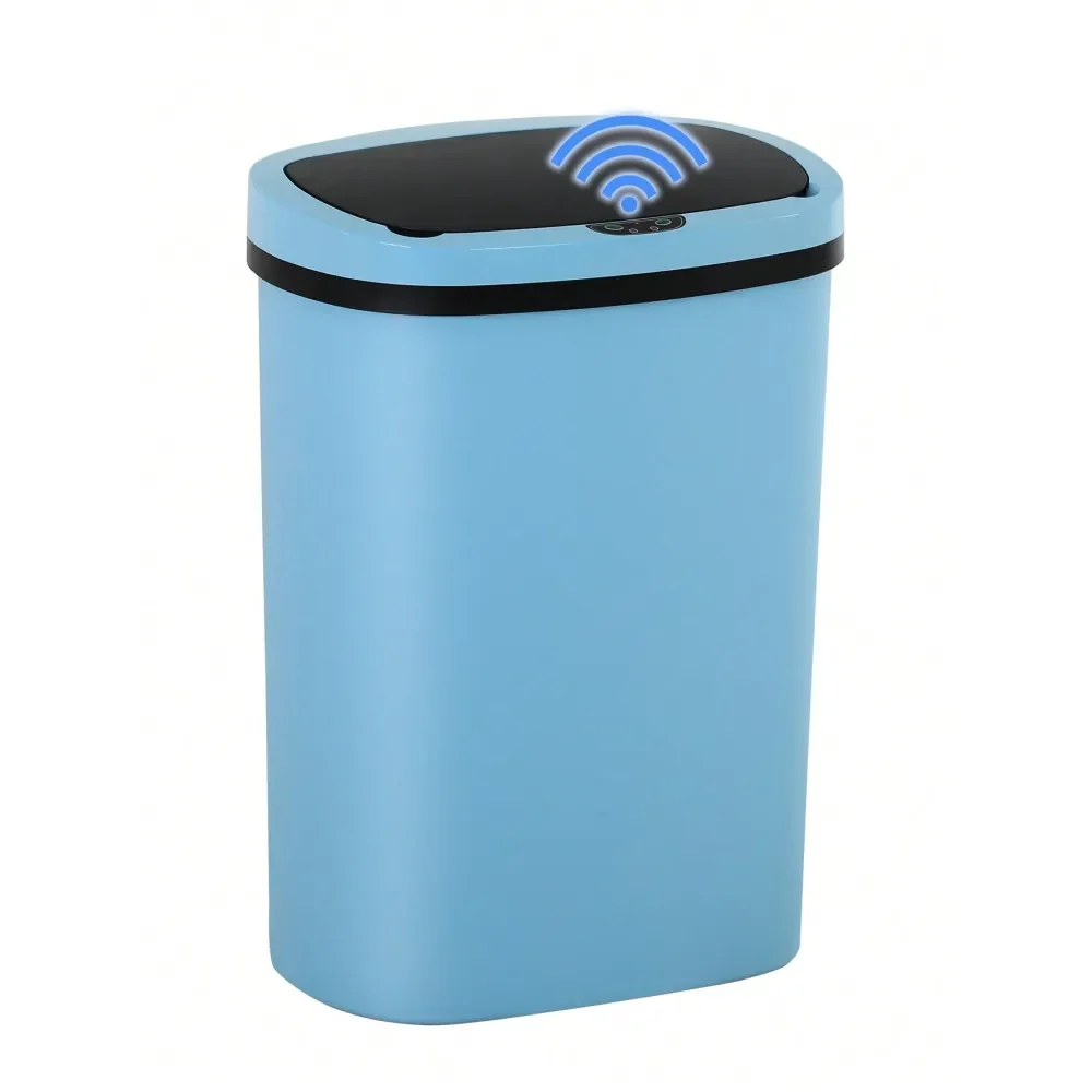 

13 Gallon Trash Can Kitchen Trash Can Automatic Garbage Can With Lid Touch Free HighCapacity Motion Sensor For Home Kitchen Bedr