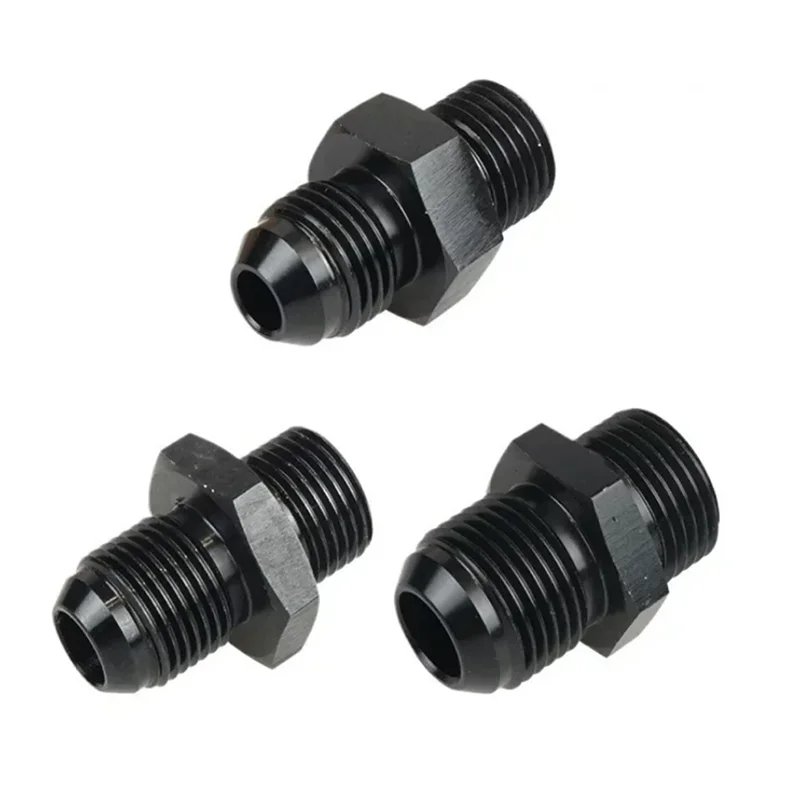 Modified Auto Parts Fuel Pump Oil Cold Adapte Straight Conversion Joint Modified Accessories AN3-AN16 To1/8 1/4 3/8 1/2 3/4 NPT