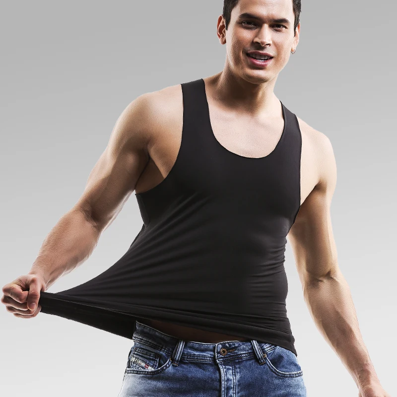 Rompi Hangat Pria Musim Dingin dengan Bulu Domba dan Pakaian Dalam Dasar Tebal, Rompi Ukuran Besar, Rompi, Pas Ketat Mulus