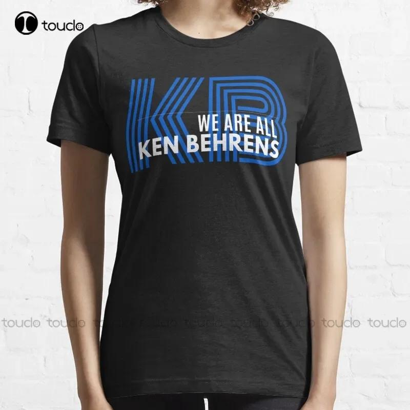 New We Are All Ken Behrens T-Shirt Oversized T Shirts Cotton Tee Shirts Xs-5Xl Streetwear Tshirt New Popular Retro Gd Hip Hop