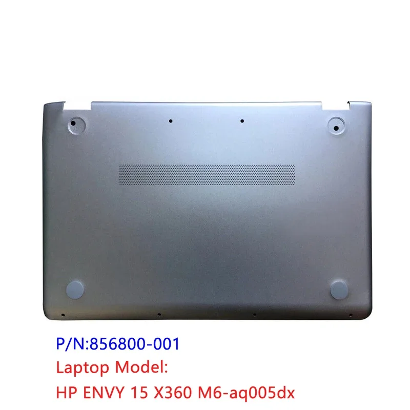 Silver New Original For HP ENVY 15 X360 M6-aq005dx Lower Bottom Case Base Cover D Shell856800-001