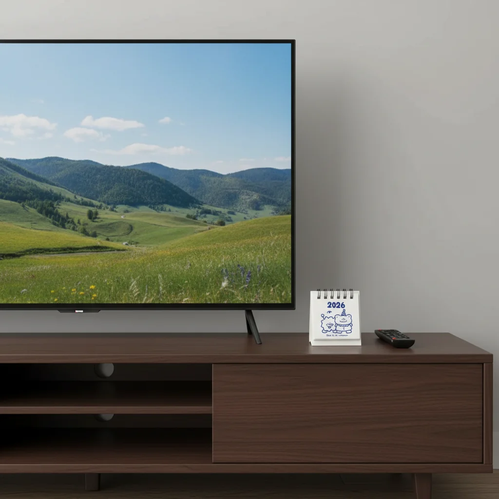 New Mini 2026 Desk Calendar Portable Cartoon Monthly Planner Schedule Planner Desktop Ornaments