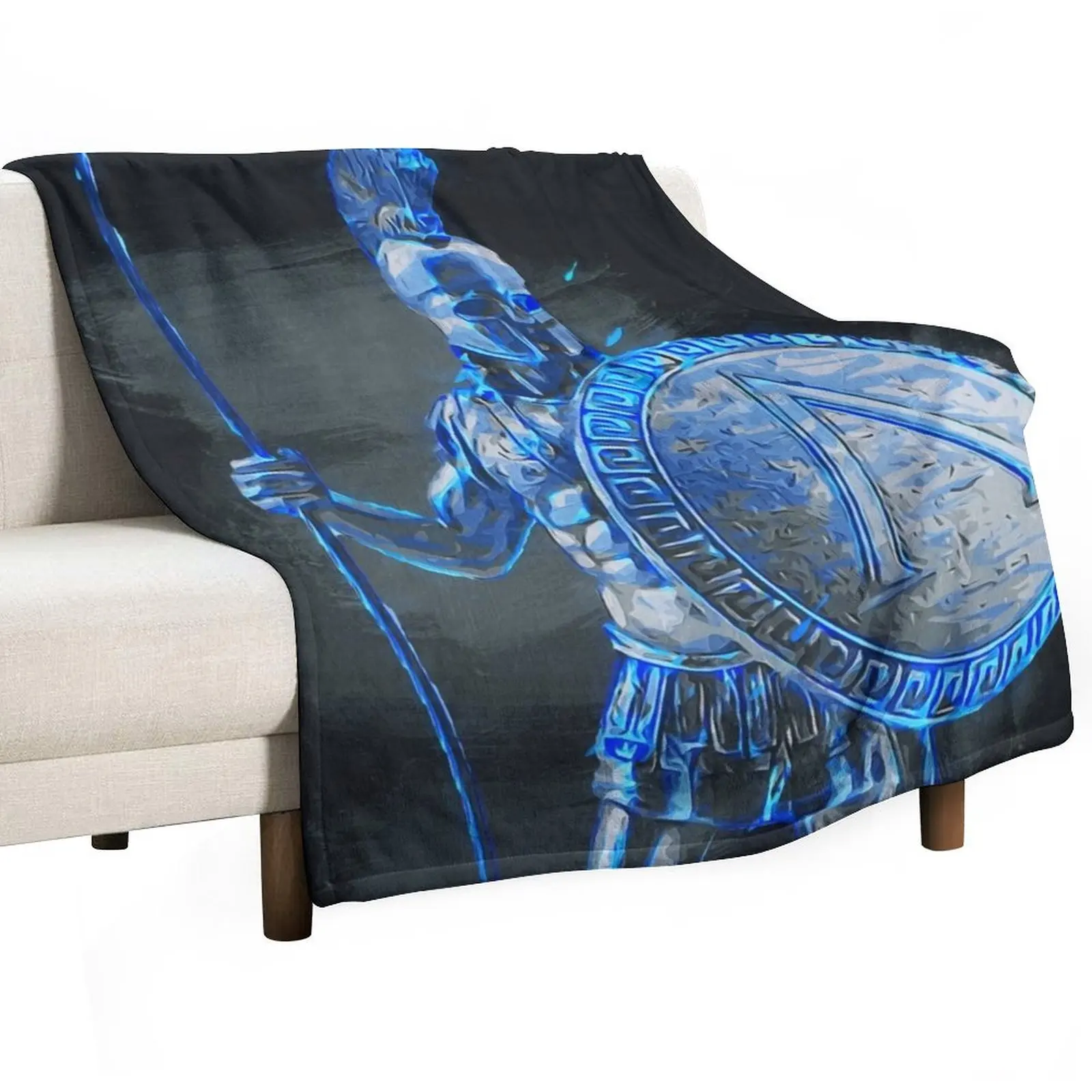

Ancient Warriors, Spartiates Throw Blanket Nap Extra Large Throw Single Beautifuls Blankets