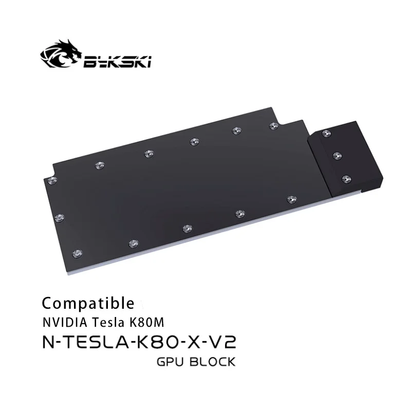 

Bykski Full Cover GPU Water Block Graphic Card VGA Cooler For Leadtek TESLA K80M Graphics Card Cooling Cooler,N-TESLA-K80-X-V2