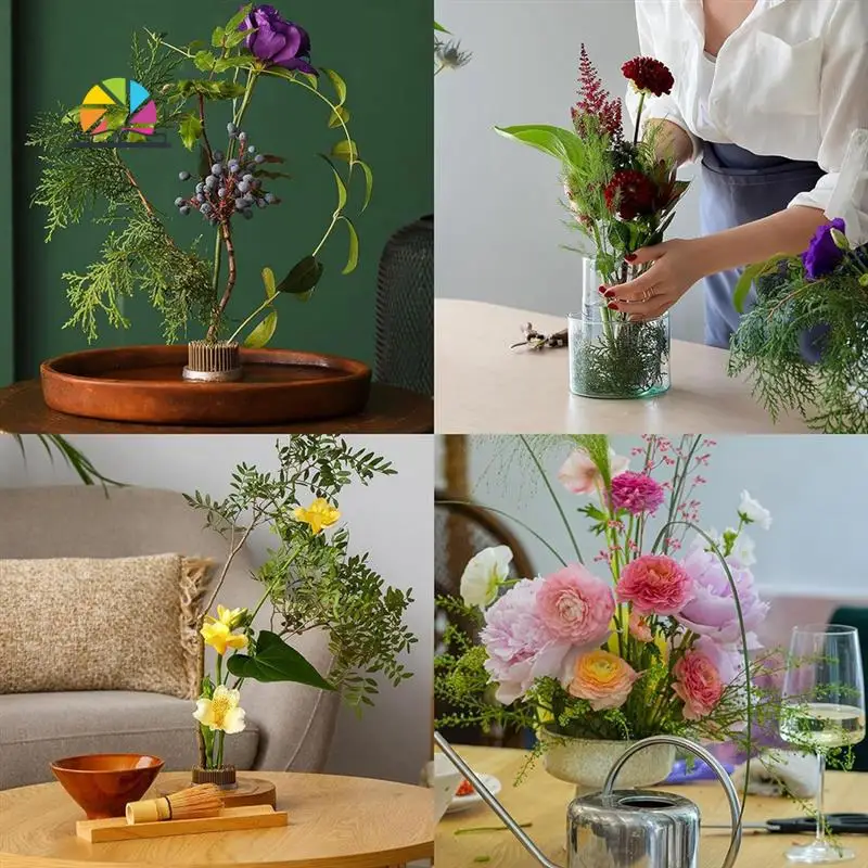 A19F-0,9/1,4/2,4 дюйма, цветочные лягушки, Ikebana Kenzan, 3 шт., инструмент для цветочного аранжировщика, латунный держатель для булавок с цветочным принтом лягушки A19F-0,9/1,4/2,4 дюйма, цветочные лягушки, Ikebana Kenzan, 3 шт., инструмент для цветочного аранжировщика, латунный держатель для булавок с цветочным принтом лягушки