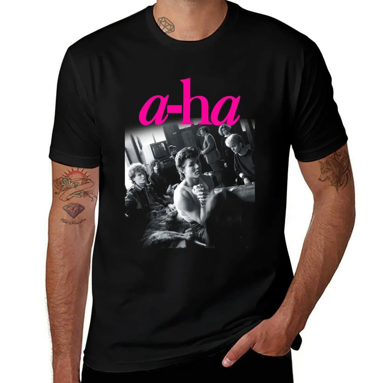 

a-ha T-Shirt Gym Exercise Short Sleeve T-Shirt