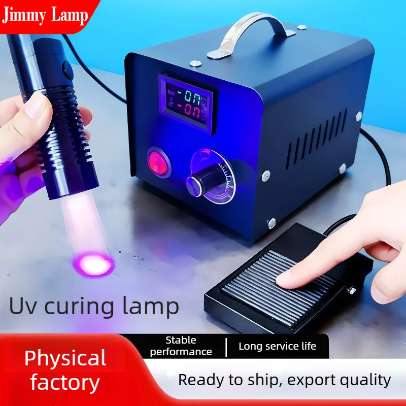 100W UV Ultraviolet Gel curing spotlight 405nm 395nm 365nm Shadowless Glue Green Oil Phone Screen Repair PCB Soldering Curing