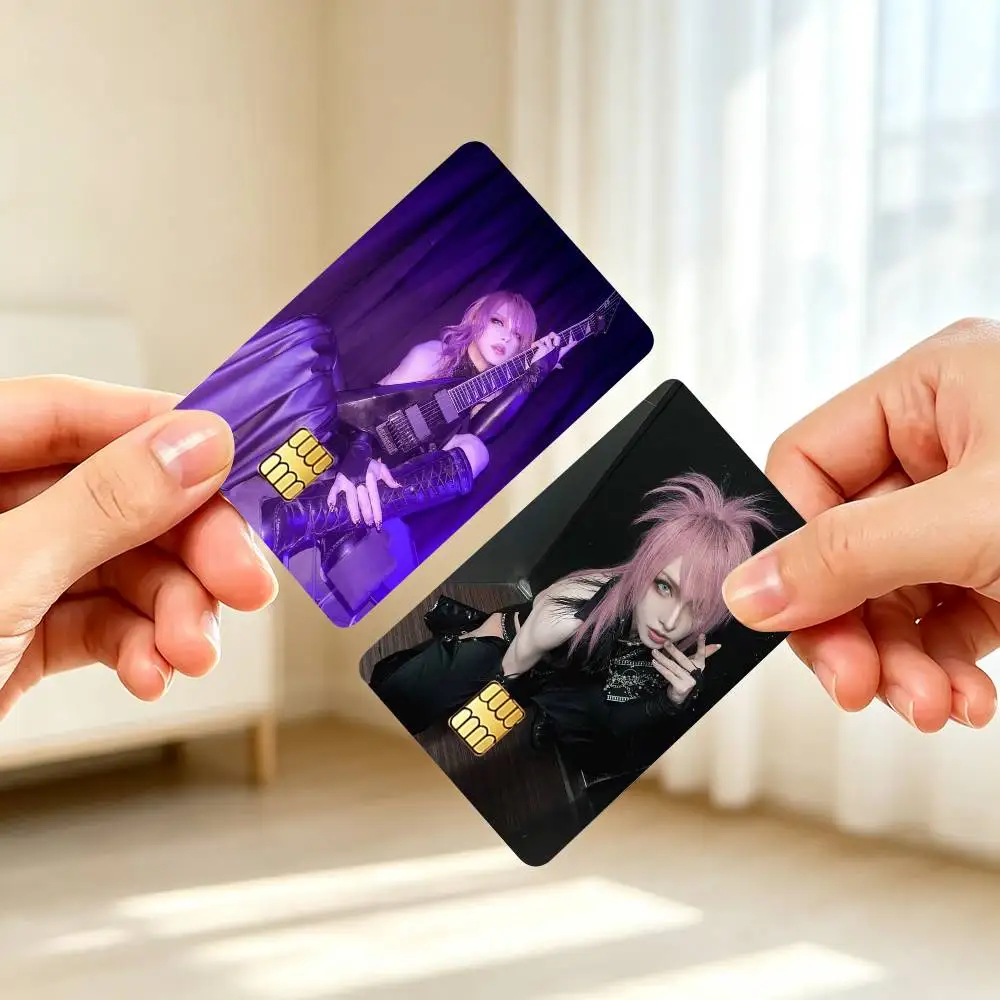 J-JILUKA Sena Guitarist  Credit Card HD Stickers Game Card Decal Small Chip Waterproof Sticker Gift