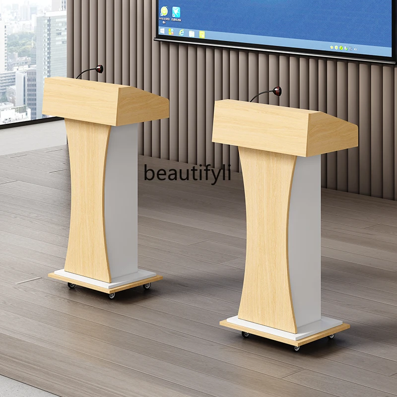 Podium Welcome reception Conference room Lecture hall Movable lectern Presiding table