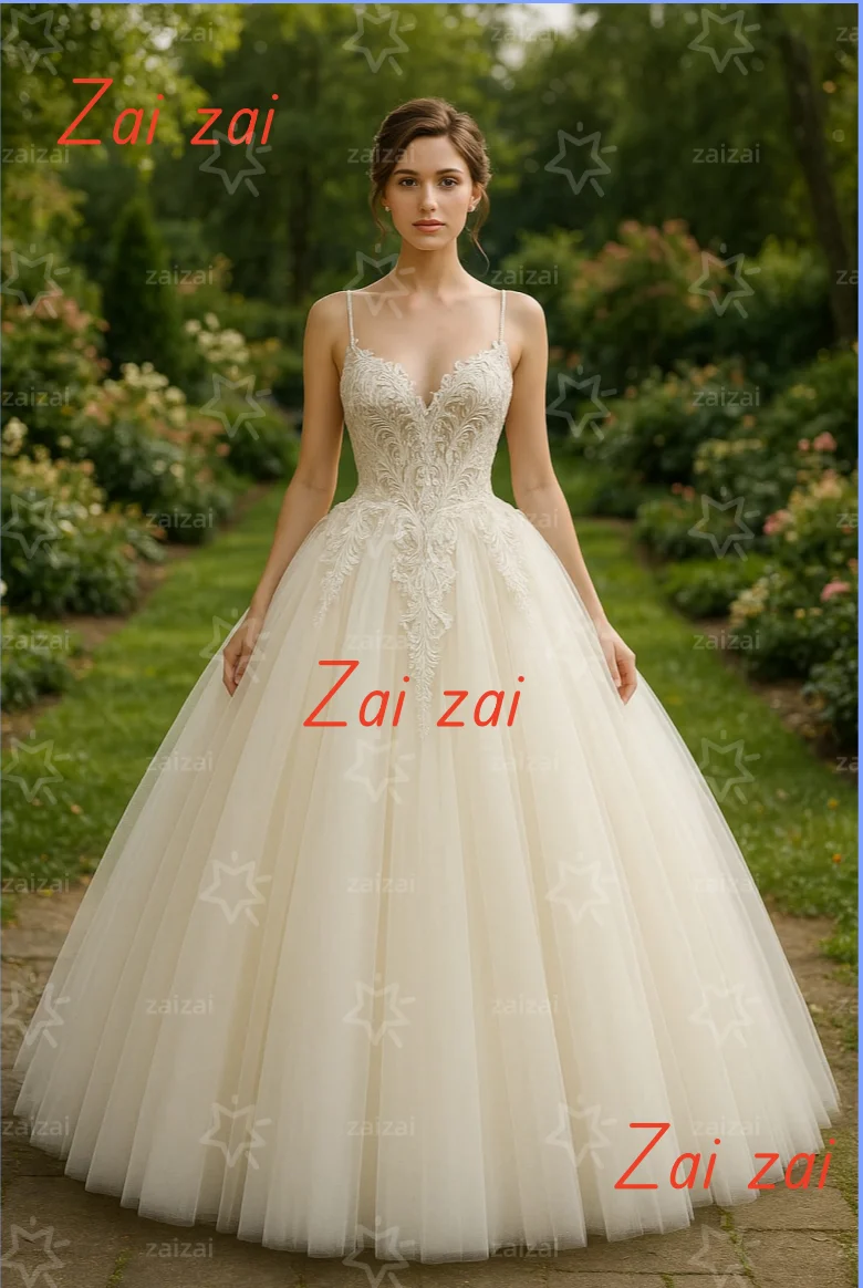 

Customized Gorgeous Wedding Dress Illusion Neck Long Sleeves Lace Appliques Beads Bride Gowns Robe Mariage Vestidos De Novia