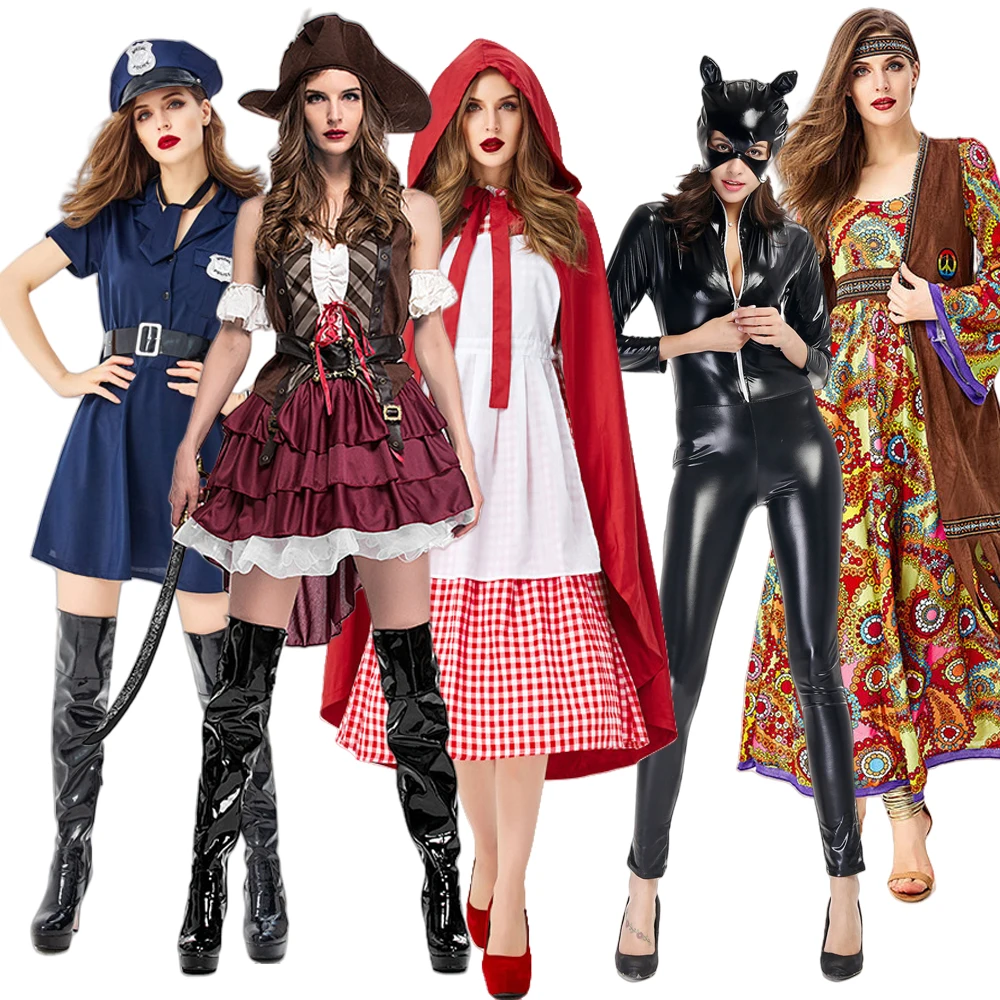 

Мотоциклетный костюм на Хэллоуин для девочек, юбка с цветочным принтом, полицейский orm, игровой костюм, женский модный традиционный китайский сценический костюм