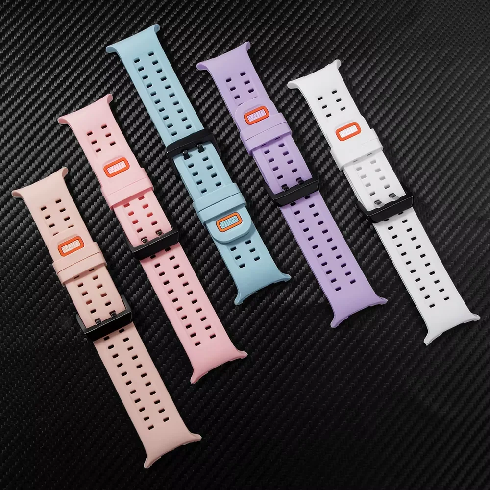 Nahtloses Silikonarmband für Samsung Galaxy Watch Ultra 2 Sportarmband Correa für Samsung Watch Ultra 2025 47mm Zubehör