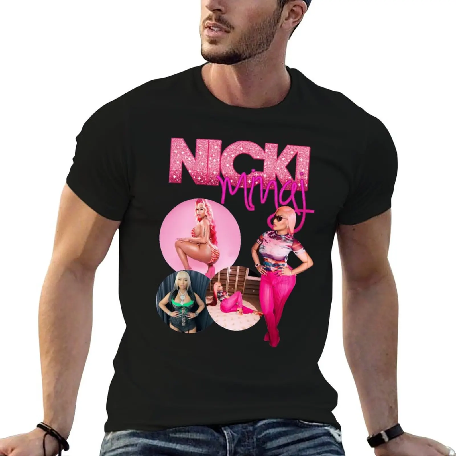 Nicki Minaj T-Shirt Casual Streetwear Short Sleeve Tee