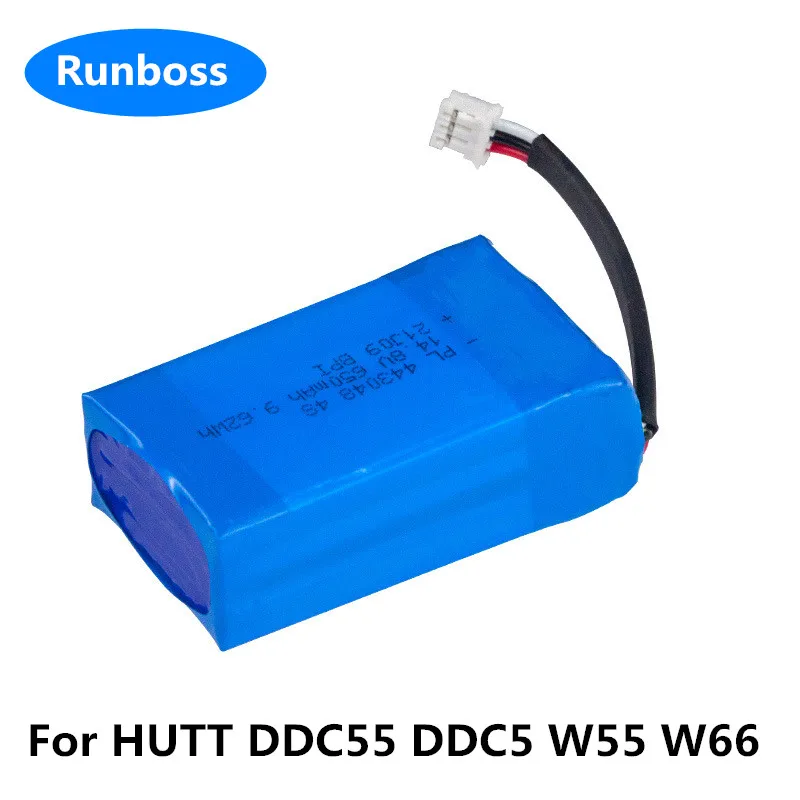 

For HUTT DDC55 DDC5 W55 W66 Window Cleaning Robot Glass Washing Vacuum Cleaner Water Spray Electric Windows Washer Parts Battery