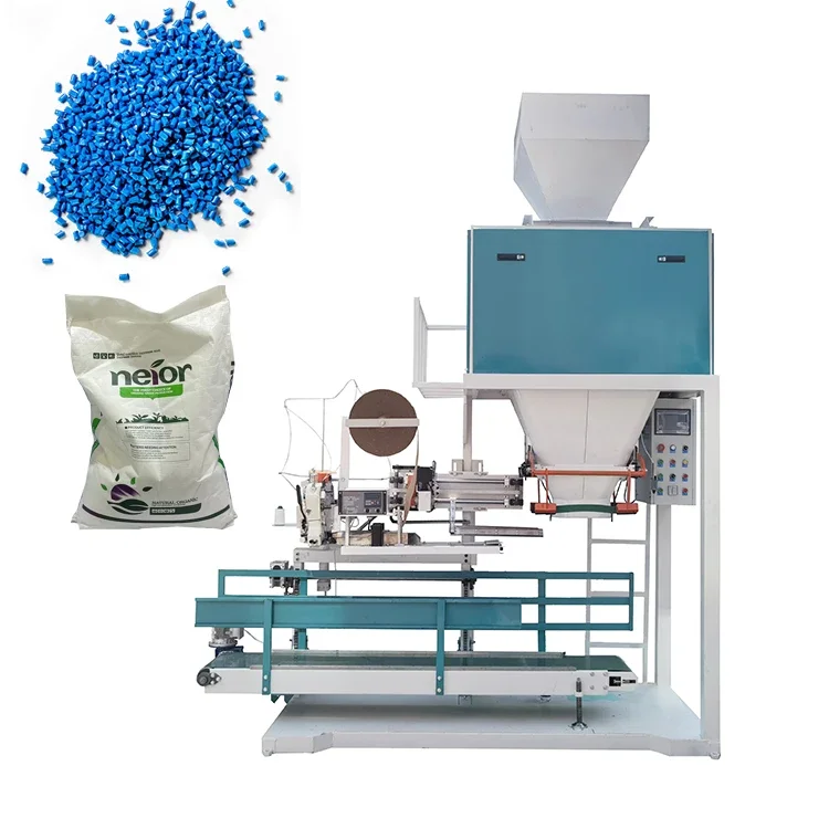 Feed Biomass Pellet Packaging Machine Big Bag Activated Carbon Organic Fertilizer Quantitative Weighing Packaging Machine