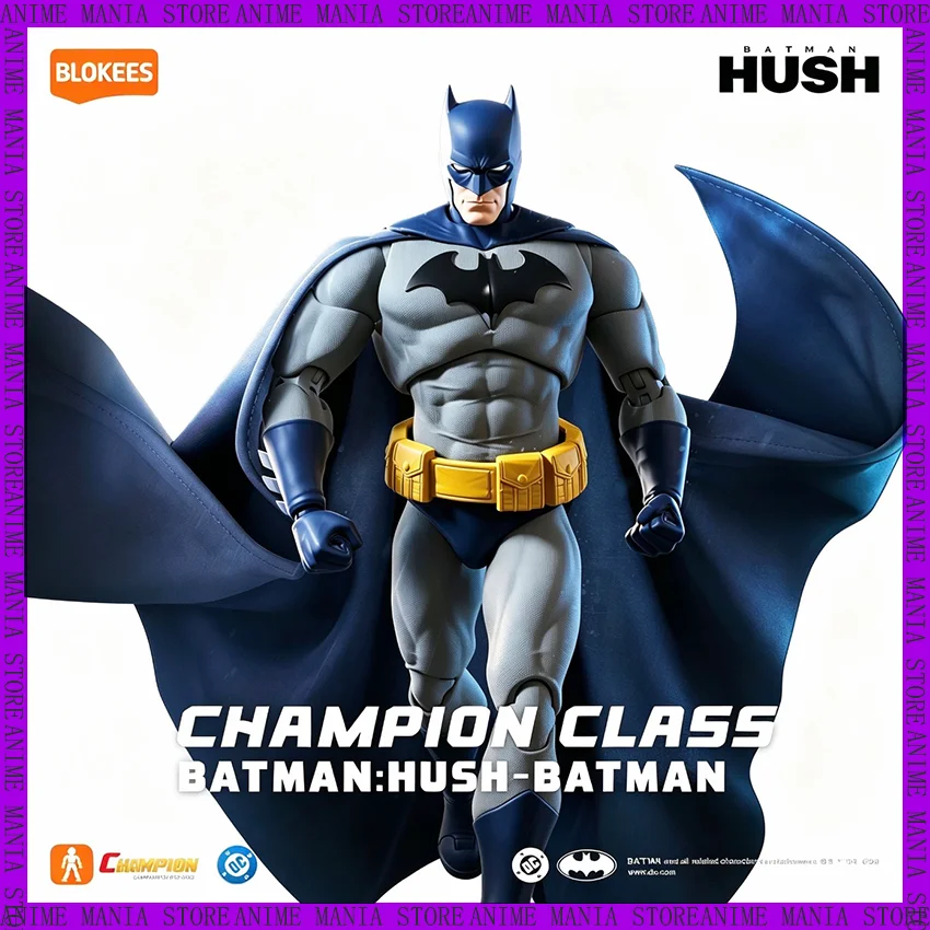 Nowa figurka kolekcjonerska Blokees DC Heroes Beyond Edition Batman Catwoman Hush, z ruchomymi stawami, wykonana z PVC, idealna na prezent urodzinowy.
