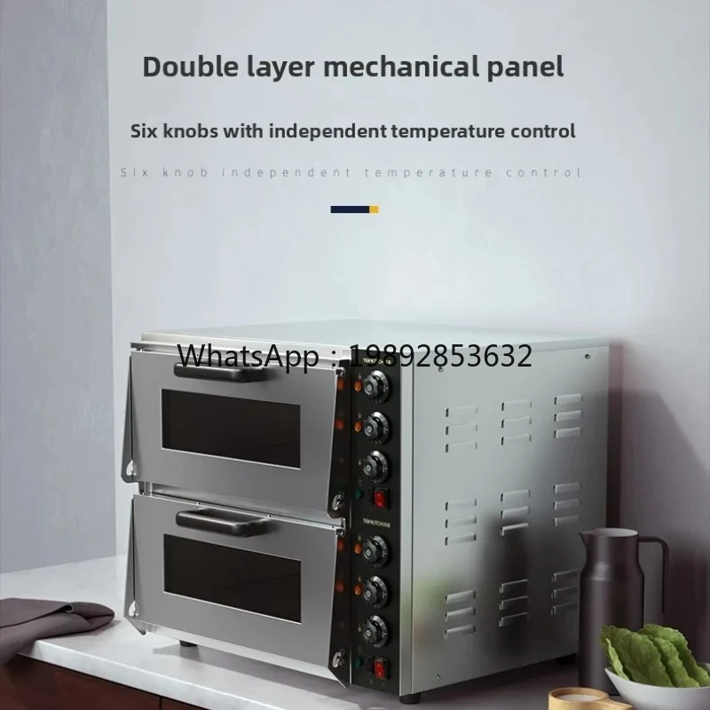

KX electric oven commercial two-layer two-plate double-layer baking bread oven large capacity