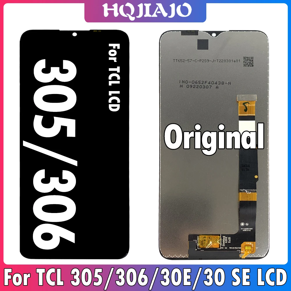 تقرير شامل عن شاشة LCD 6102D لجهاز TCL 30 SE و 30E