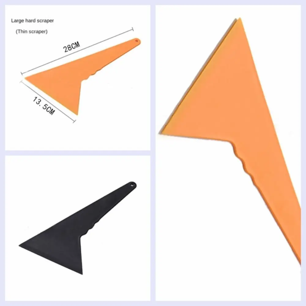 Oblique Mouth Plastic Triangular Scraper Tool Squeegee Car Film Tools Car Sticker Tools Film Scraper Car Accessories