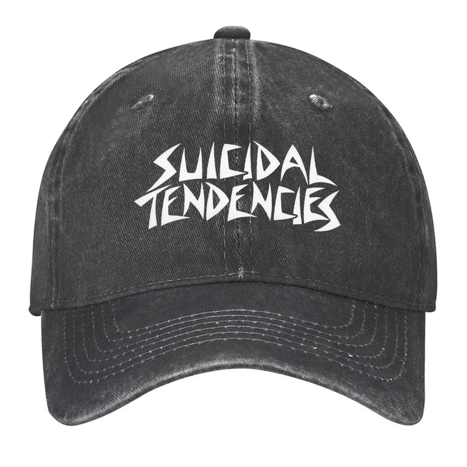 

Suicidal tendencies Baseball Cap Golf Icon Beach Outing derby hat Golf Wear Men Women's