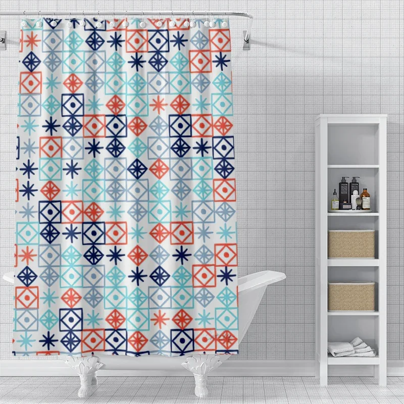 Home shower curtains for bathroom waterproof fabric Modern Nordic style bathroom Curtains shower curtain 180x200 240x180 aaaa