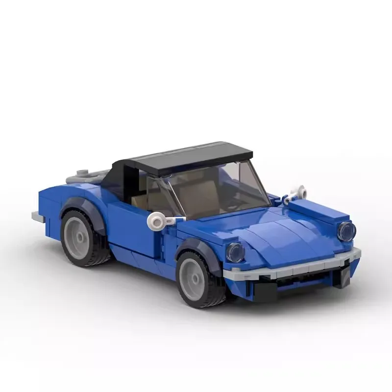 Technical Car MOC 1971 Triumph Spitfire Cabriolet Speed Champions Vehicles Sets Building Blocks Kid Toys Christmas Gift