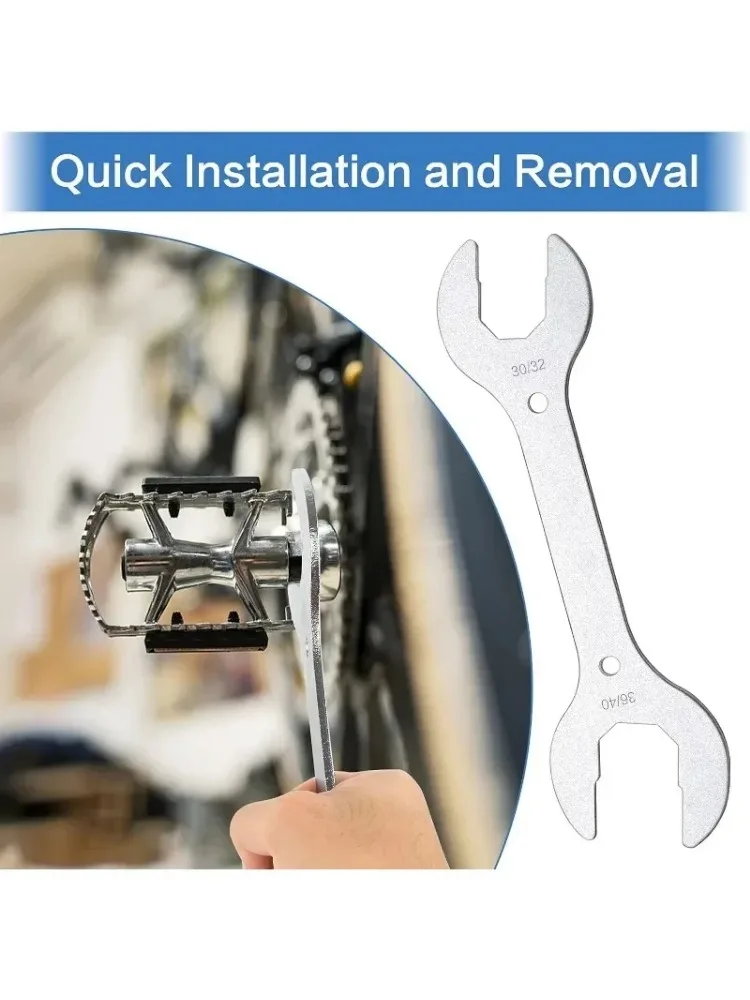AliExpress NONE 1PC Universal for Bicycle&Scooter Repair–Silver Alloy Maintenance Kit Bike Headset Wrench Tool–30/32/36/40mm Multi-Size Spanner