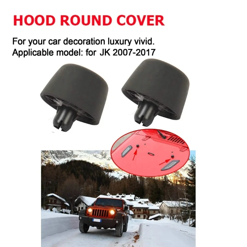 2024 New Industrial Rubber Hood Bump Stops Automotive Exterior Upgrades Rubber Bumper Hood Cushions Vehicle Spare Part for Car