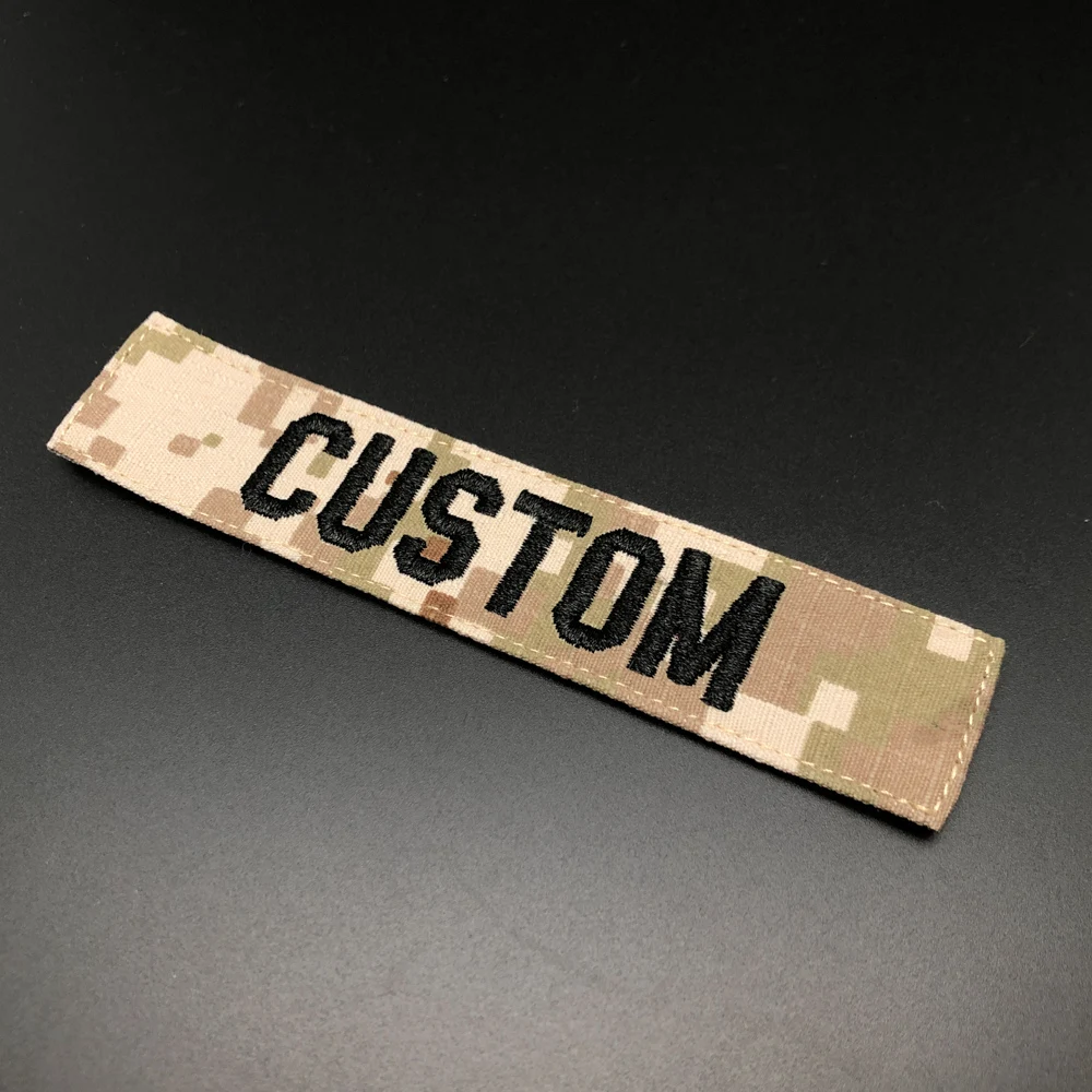 Stickerei Custom Name Patch Brustbänder Abzeichen Faltrahmen ACU MULTICAM Alpine Tropic RG GRÜN SCHWARZ BRAUN GRAU AOR2 BLAU TAN