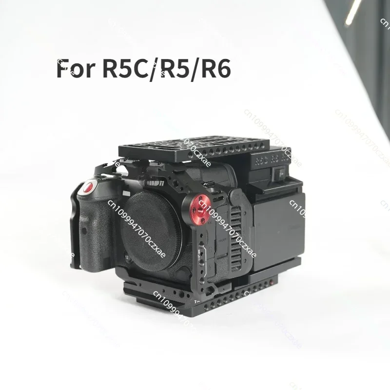 

Latest Upgraded Version V-Mount Battery Plate Expansion Module Cineback for R5C/R5 R6 Camera WIth Top and Bottom Cheese Plates