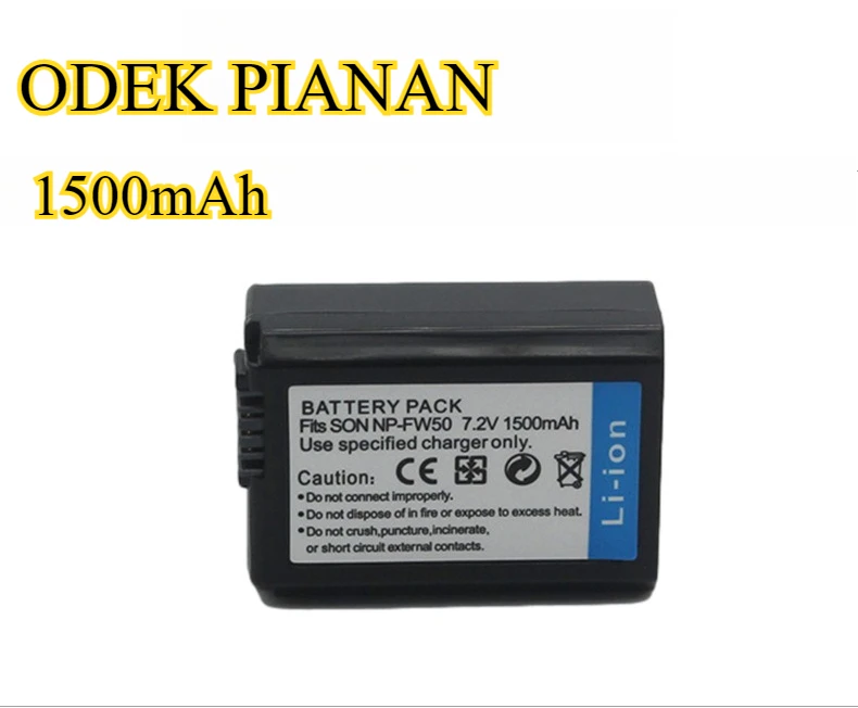 1500Mah NP-FW50 Bat… - image