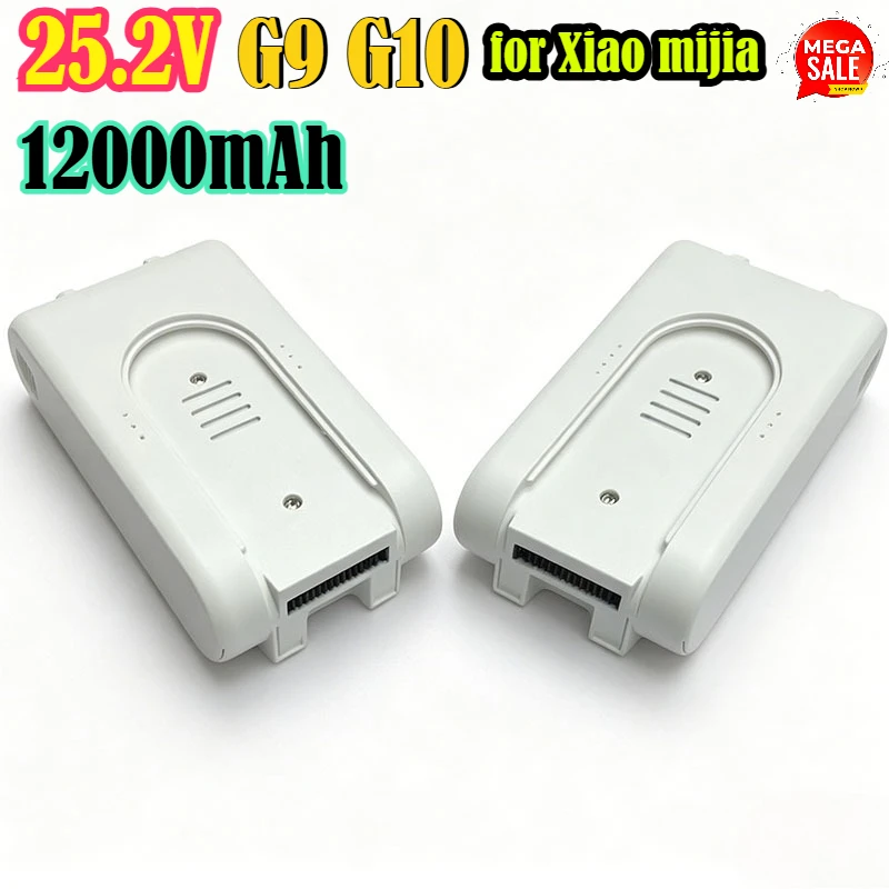 

Новая аккумуляторная литий-ионная батарея 25.2В 12000мАч для беспроводных пылесосов Xiaomi Mijia и Dreame G9 G10
