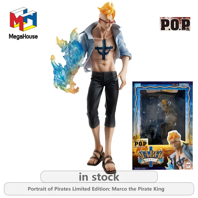 

Megahouse Original Portrait.Of.Pirates Series Limited Edition Marko Anime Not Movable Figure Statue Model Toys Gifts Fo Boys
