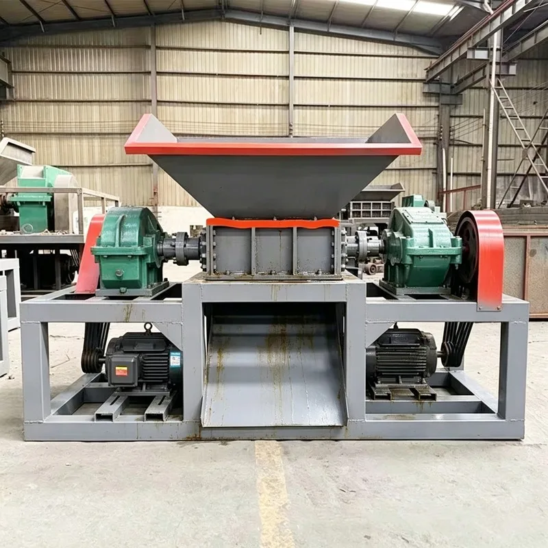 Low Vibration Waste Tire Recycling Machine Balanced Rotor Design Reduce Noise And Wear During Continuous Operation