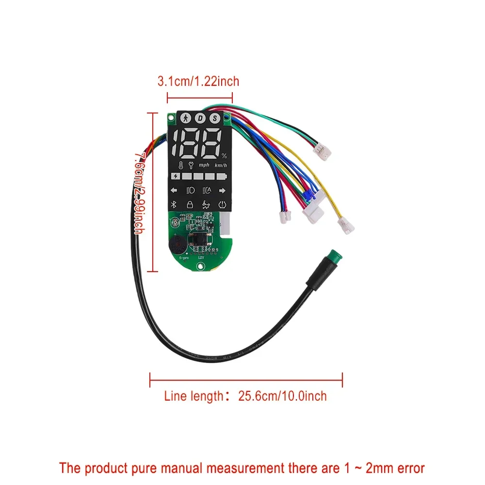 Controller-LCD-Display für Xiaomi 5 5Pro 5Max E-Scooter: Armaturenbrett, Hauptplatine, Instrumentensatz, Armaturenbrettabdeckung und Ersatzteile – Detail 25