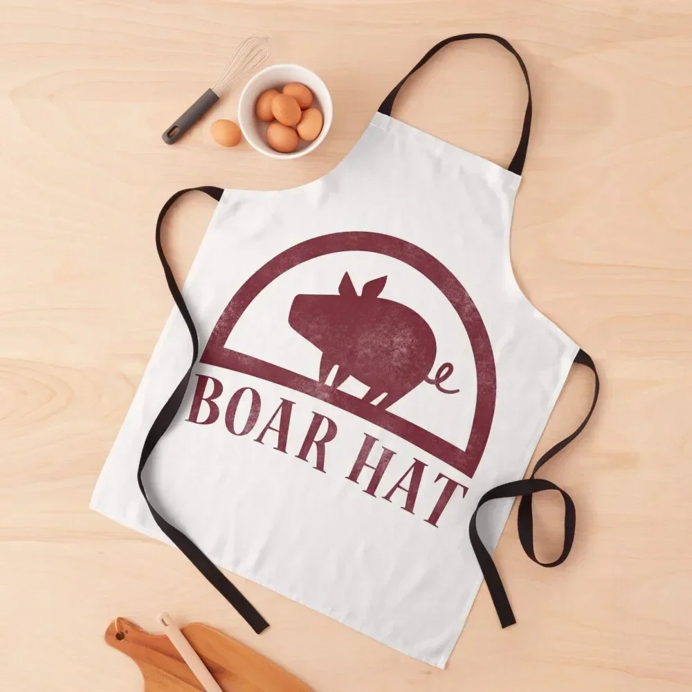 

Boar Hat Apron Manicurists Kitchen And Home Items christmas 2025 japanese woman Apron