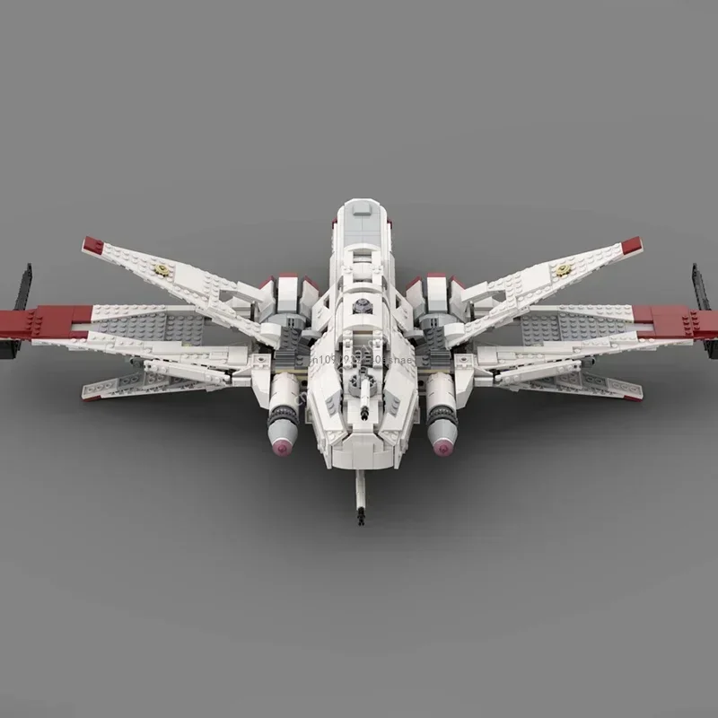 1694pcs ARC-170 Starfighter Moc-75355 B-Model Building Blocks Bricks Model Fit Toys For Children Christmas Gifts Set view 3