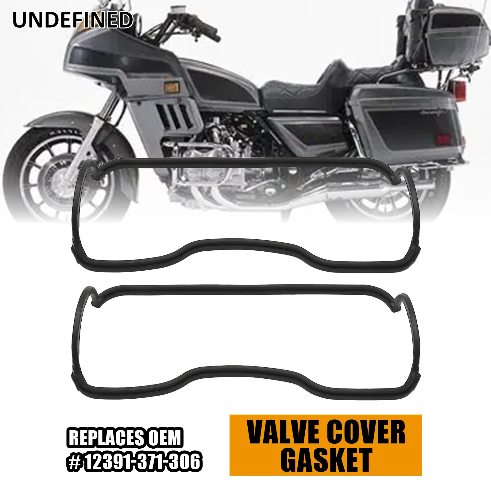 2pcs Valve Cover Gasket for Honda GL1000 GL1100 Goldwing Replaces OEM # 12391-371-306