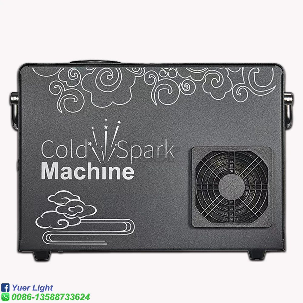 650W Cold Spark Machine DMX Remote Control Indoor Stage Fountain Effect for Wedding Party DJ Disco Event