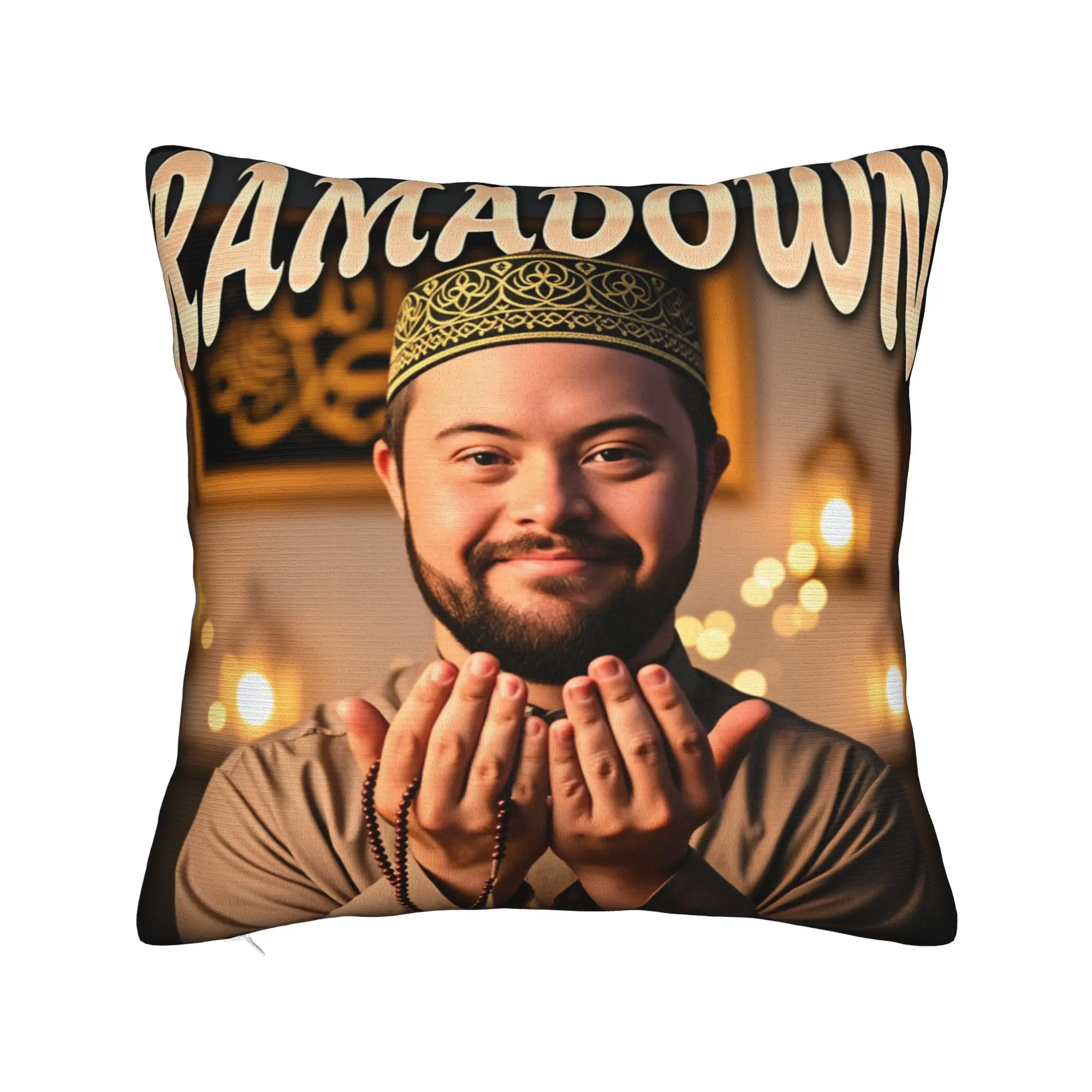 Pillow Cover Ramadown Meme  Cute Funny Pillow Case For Couch Sofa Bedroom Pillowcases