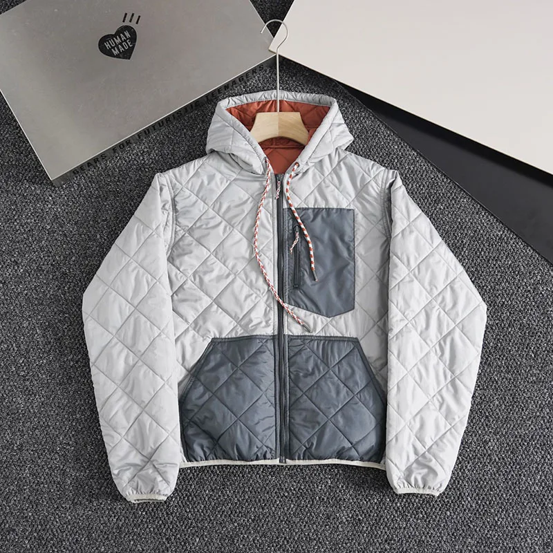 

Осень/зима уличная легкая ветрозащитная и теплая стеганая куртка с капюшоном (унисекс) ветрозащитная толстая куртка для кемпинга на открытом воздухе