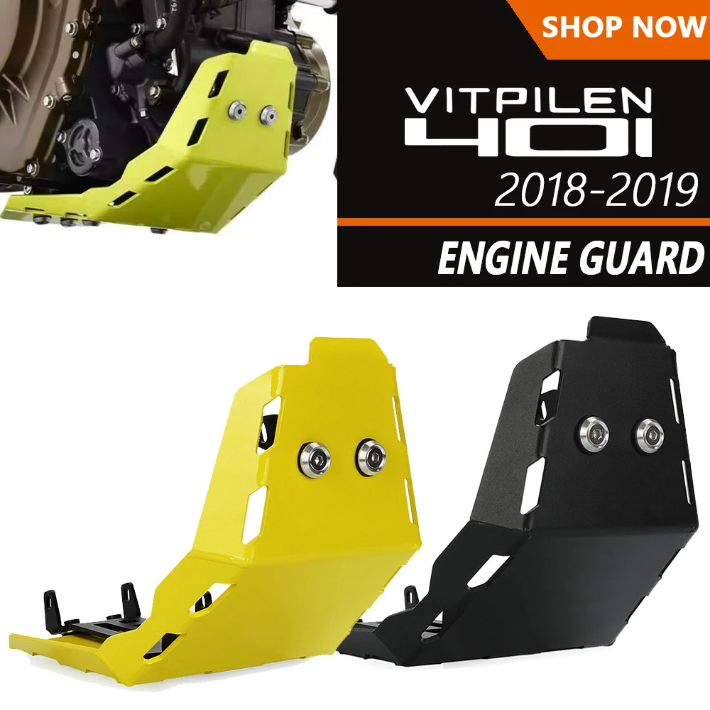

Skid Plate Bash Frame Engine Guard For Husqvarna Vitpilen 401 Svartpilen 401 2018-2019 Engine Bash Chassis Protection Cover Skid