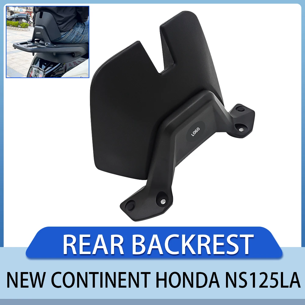 

Motorcycle Backrest For New Continental Honda NS125LA Passenger Seat Accessories Luggage Safety Rack