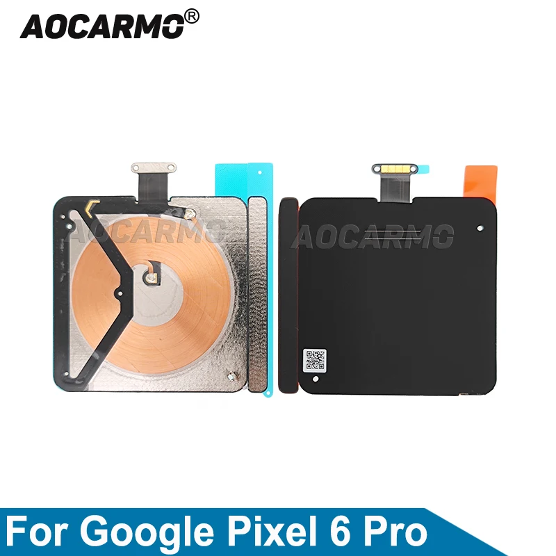 Aocarmo Wireless Charging Induction Coil NFC Module For Google Pixel 6Pro 6 Pro Replacement Parts