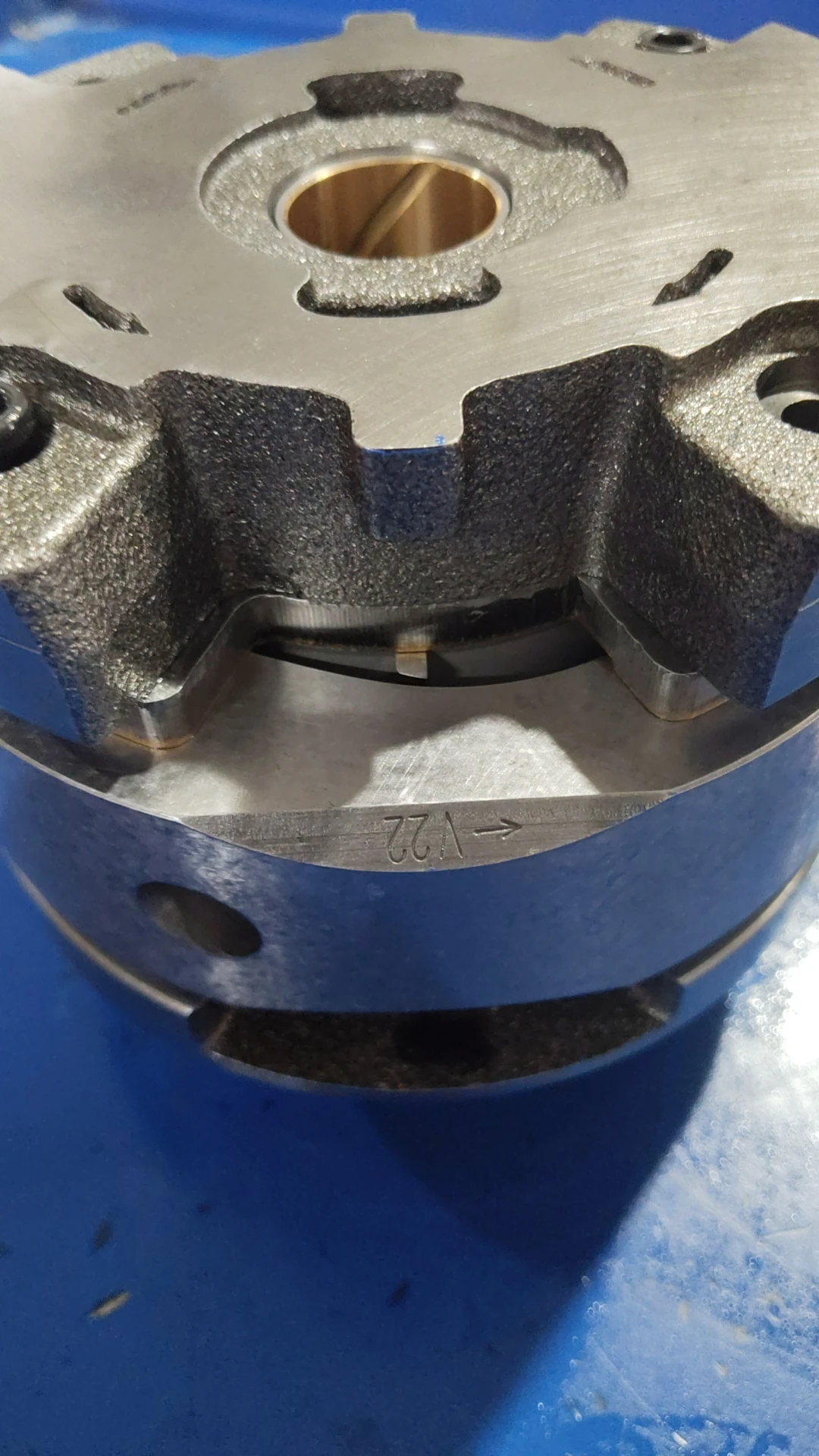 Pompa Hidrolik 3525VQ25A Inti Pompa Hidrolik 3520VQ Pompa Vane 35VQ25A-1C-22R Pompa Vane Hidrolik