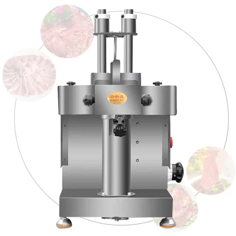 

Beef Mutton Fresh Meat Slicer Commercial Automatic Multi-function Waist Slice Tendon Braised Meat Cooked Food Meat Cutting Mach