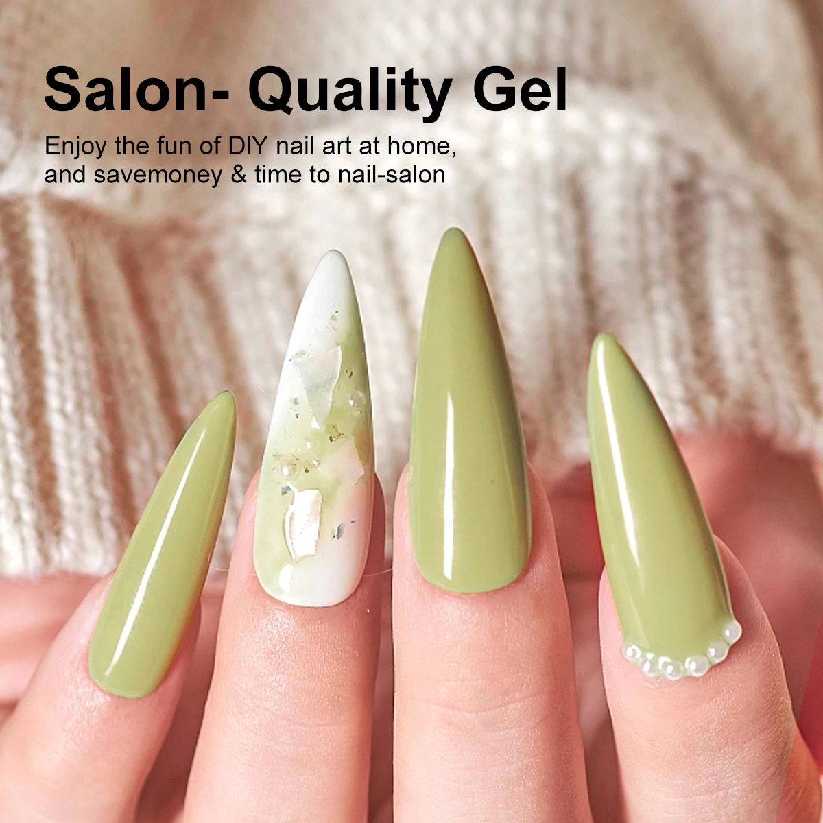 네일 젤 폴리쉬 세트 9종 8ml 글리터 아트 젤 바니쉬 쏙 오프 UV LED 젤 초보자용 매니큐어 아트 DIY 살롱 & 홈 용품 키트